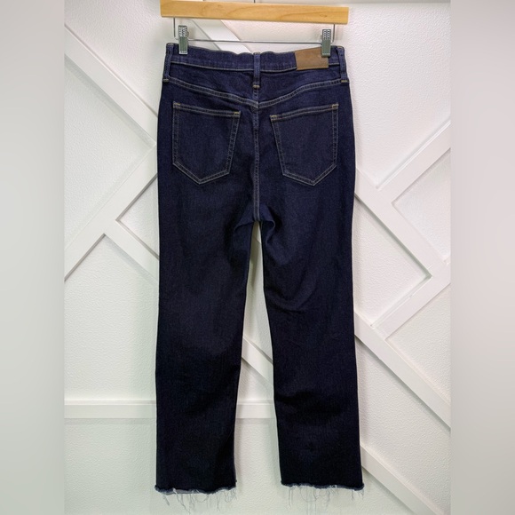 J. Crew Slim Demi Boot Jean In Dark Rinse Wash Size 26 - Picture 5 of 11